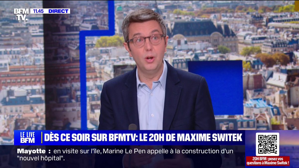💬 "C'est le 20 heures des téléspectateurs" Dès ce soir, découvrez votre nouveau rendez-vous, le "20H BFM", présenté par Maxime Switek
