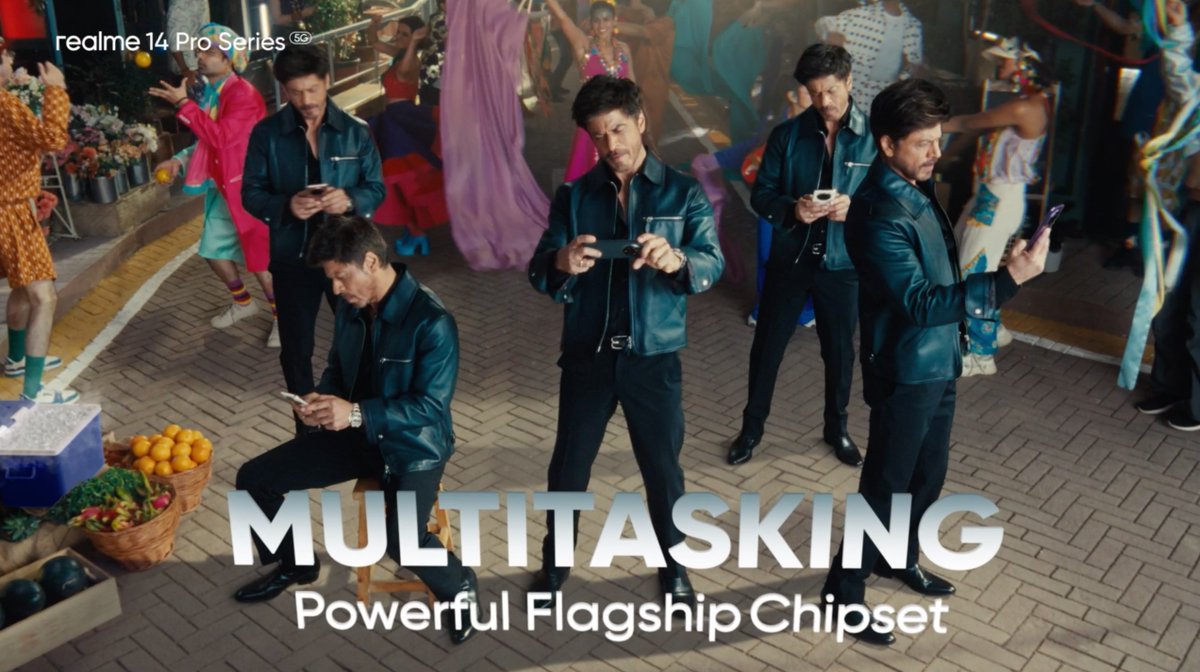 Just like SRK, this King rules them all! 👑 #realme14ProSeries5G with a powerful flagship chipset and a 6000mAh Mega Battery, multi-tasking has a new royal benchmark. 🚀 Launching on 16th January Know more: