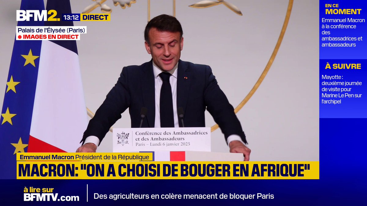 Emmanuel Macron sur la lutte contre le terrorisme en Afrique: "Je crois qu'on a oublié de nous dire merci (...), on était là à la demande d'États souverains"