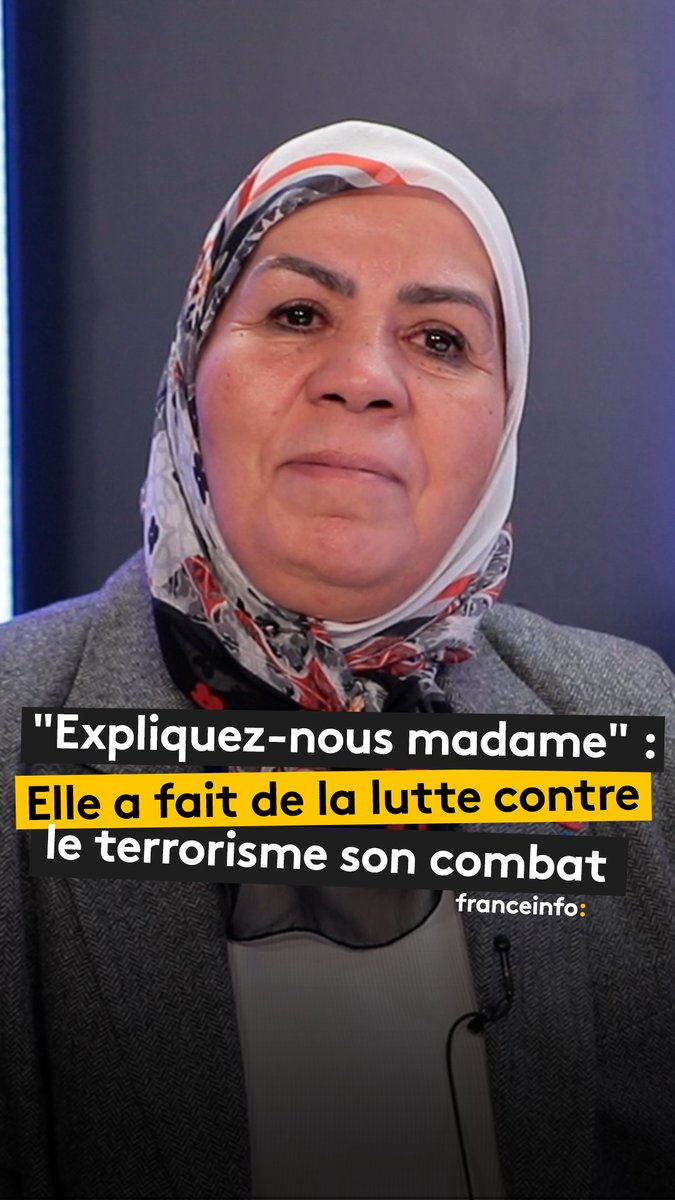 🗨️ "Quand je parle de l'attentat de #CharlieHebdo, de nombreux jeunes ne savent pas ce qui s'est passé... Il faut toujours témoigner" Latifa Ibn Ziaten a fait de la lutte contre le terrorisme un combat