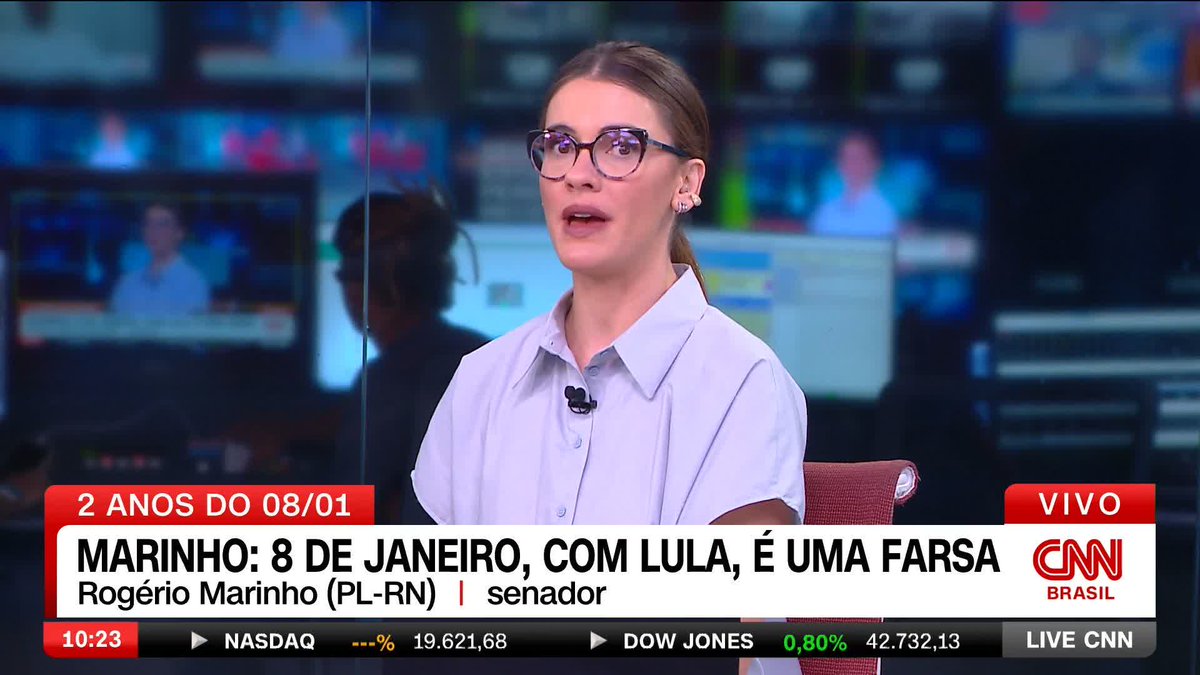 Segundo o Senador Rogério Marinho (PL-RN), o ex-presidente Jair Bolsonaro (PL) tem todas as condições de reverter sua inelegibilidade. #LiveCNNBrasil