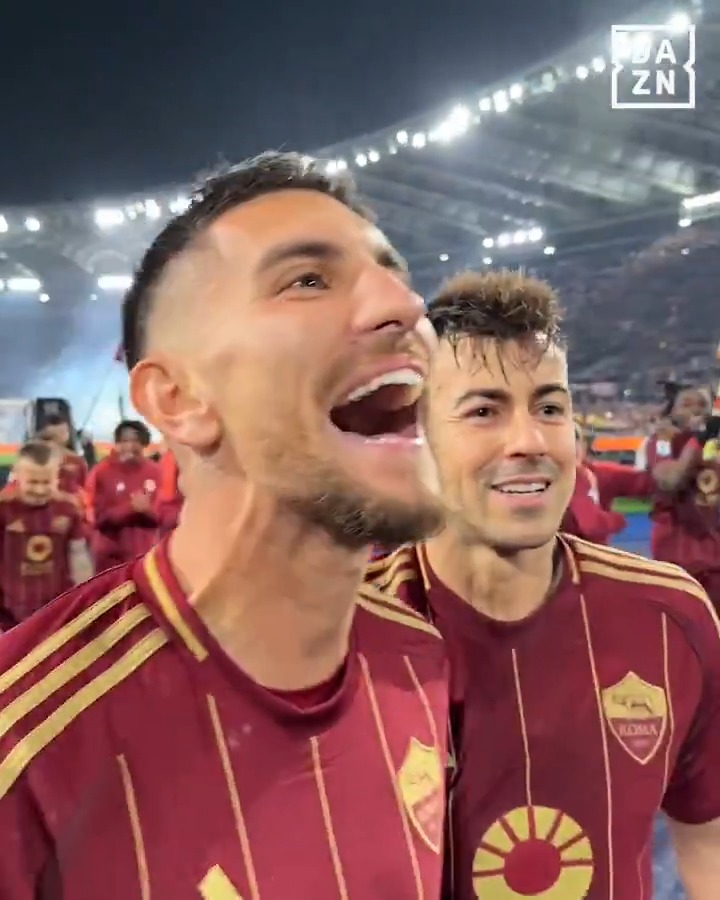 #Pellegrini si riprende la Roma ❤️ #RomaLazio #DAZN