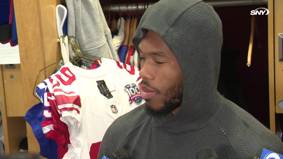 "Have faith. If you're a real Giants fans, there's always going to be bumps and bruises along the way. We have a good core, so with some good added pieces we can get this train headed in the right direction." - Tyrone Tracy Jr.