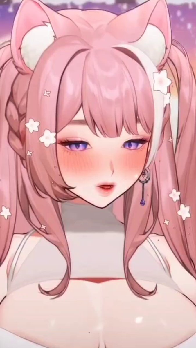 Would you like some catgirl kisses? 🥺 edit: The_Creator589 #HanyaLIVE