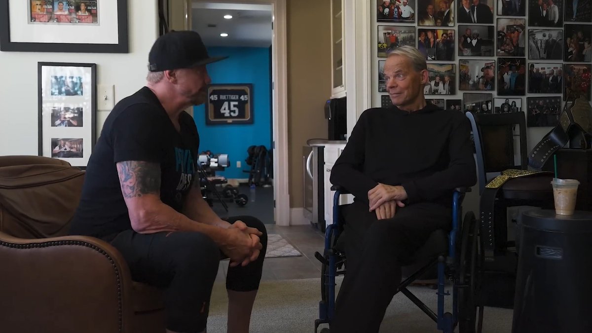 There is always HOPE! 💎 Check out the full video of my discussion with Lex Luger and our start on the path to increased mobility. #DDPYoga #WWERaw #RawOnNetflix
