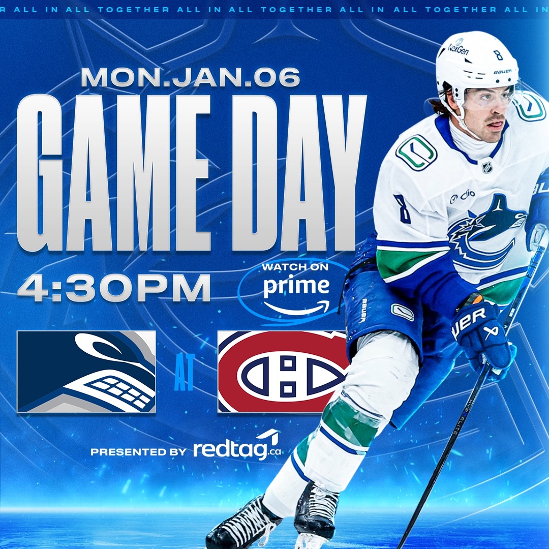Eastern road swing starts against the Canadiens! 🍁 🆚 Montreal Canadiens ⏰ 4:30 PM PT 📍 Montreal, QC 📺 Prime 📻 Sportsnet 650 Presented by redtag.ca GAME NOTES |