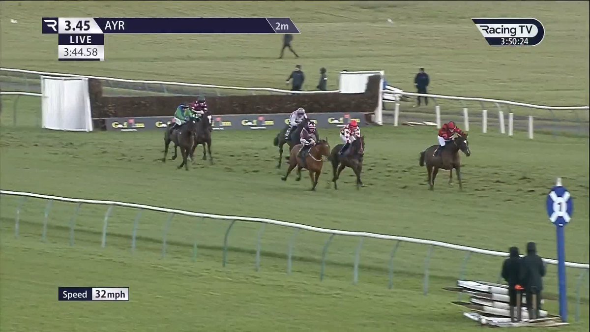 You can always rely on Tommo to brighten up the first Monday of the year. Out Of The Woods wins the finale at Ayr.