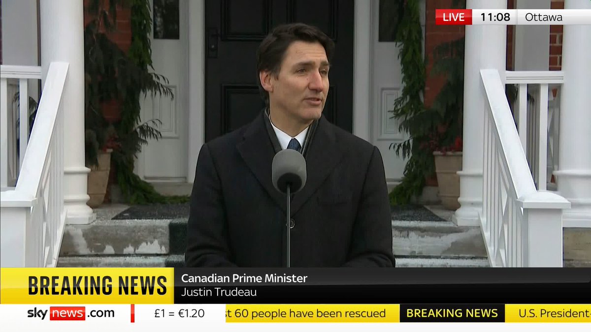 'It's a huge move to recognise that Canada will hold an election this year and the Liberals will not win if it is him in power.' Diana Magnay shares her thoughts as Canadian Prime Minister, Justin Trudeau announces his resignation 📺 Sky 501 and YT