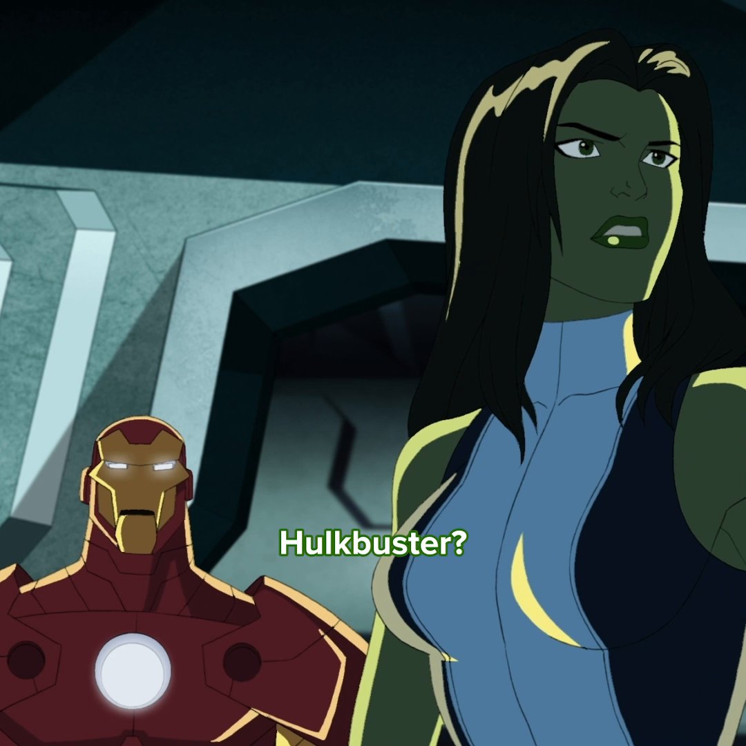 Iron Man is Hulk BUSTED. 💥 Gather the family and watch Marvel's Hulk &amp; The Agents of S.M.A.S.H. on #MarvelHQ: