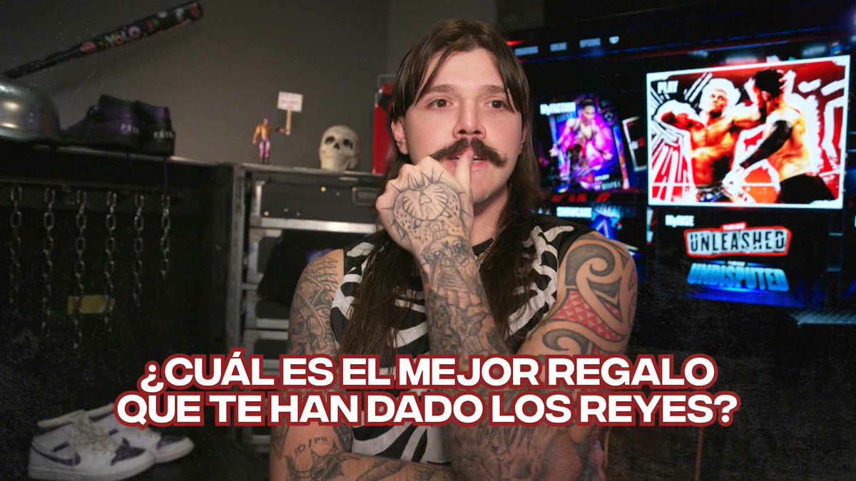 Le preguntamos a las Superestrellas de WWE por el mejor regalo de Día de Reyes que han recibido 🎁🎄🫅 Descubre que nos respondieron y no te pierdas esta noche el estreno de #WWEonNetflix