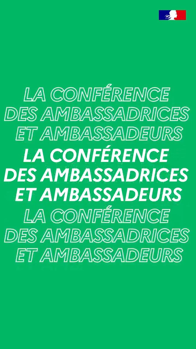 Qu'est-ce ce que la conférence des ambassadeurs ? L’éclairage, en 90 secondes, de @ch_lemoine dans ce #100pour100Diplo🇫🇷 #ConfAmbass