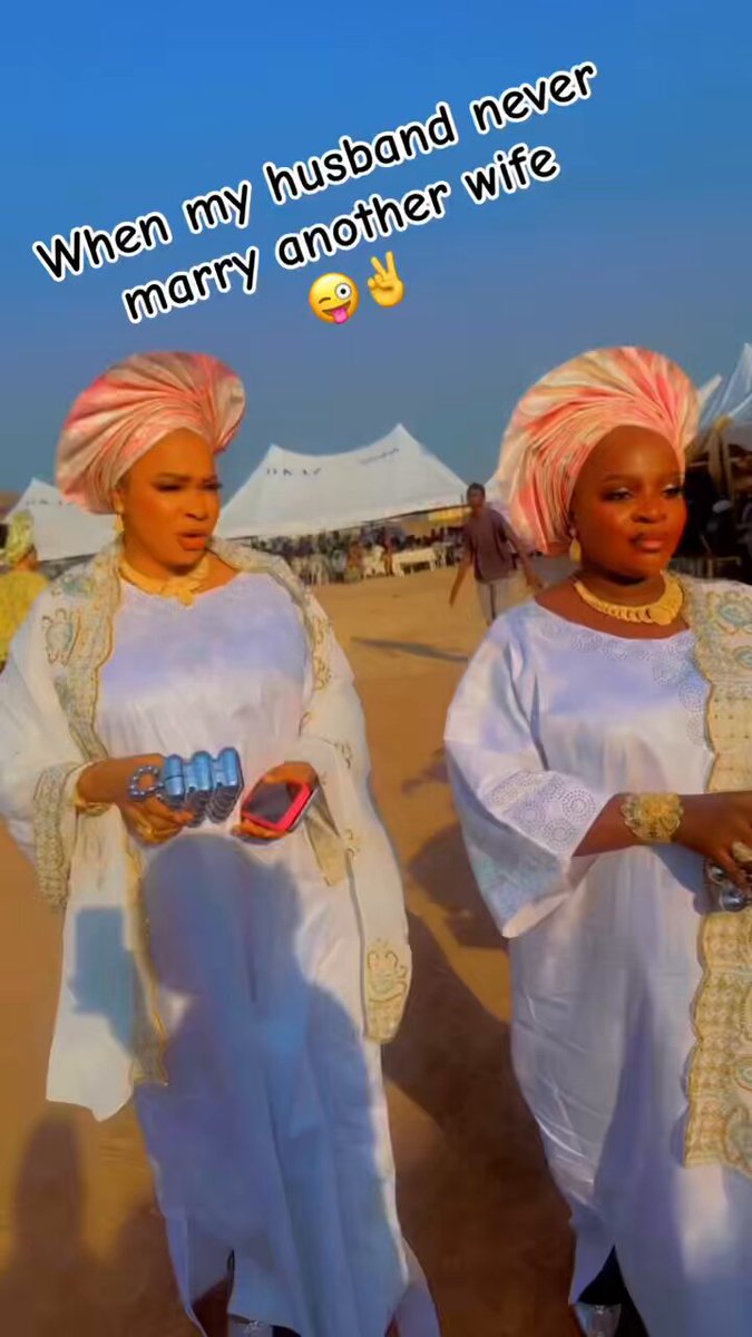 Just in: Awwww!!! Beautiful video of First wife and second wife enjoying each other’s company and celebrating the fact that they have each other
