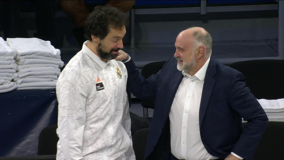 Reencuentros por #NavidadACB 🎁 Sergio Llull ❤️ Pablo Laso 📺 Movistar Plus+ #LigaEndesa | #ConectaConTuPasion