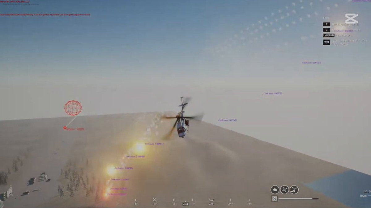 Exciting things are on the horizon with our UE5 migration! 🎮 While AA &amp; CAS updates—including MANPADS and new CAS helicopters—will roll out after the initial migration, here’s a sneak peek at IR countermeasures vs SAMs in action. 🚁💥 Stay tuned for more updates! #SquadGame