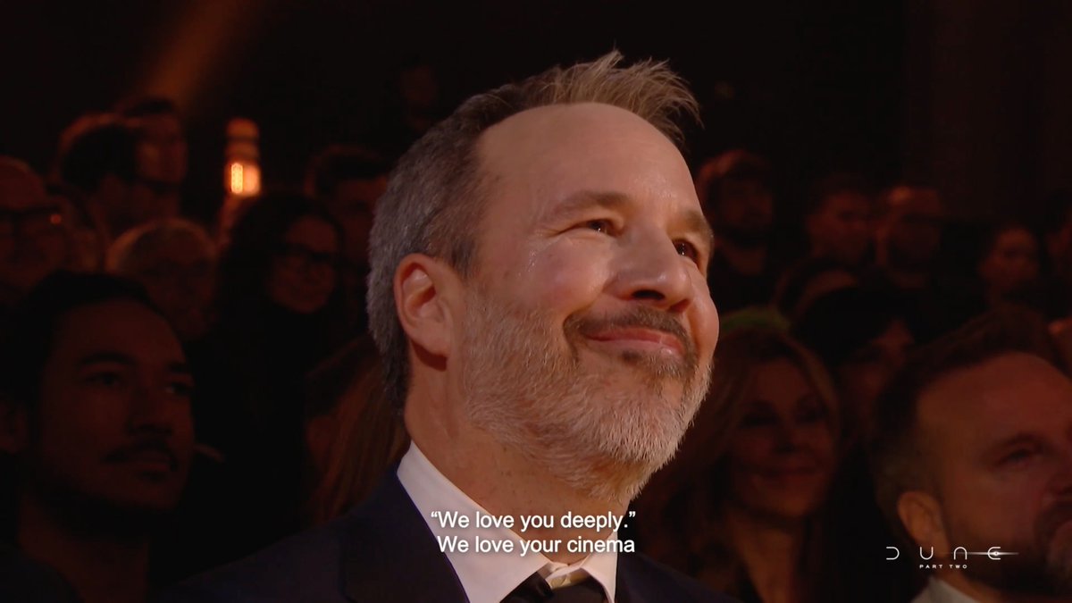 Past collaborators including #DuneMovie’s Timothée Chalamet and Producer Tanya Lapointe came together to celebrate Director Denis Villeneuve for his passion, rare ability to “connect with the infinitely small and infinitely big,” and his contributions to cinema. Congratulations Denis on receiving the Iris Tribute Award from Québec Cinéma!