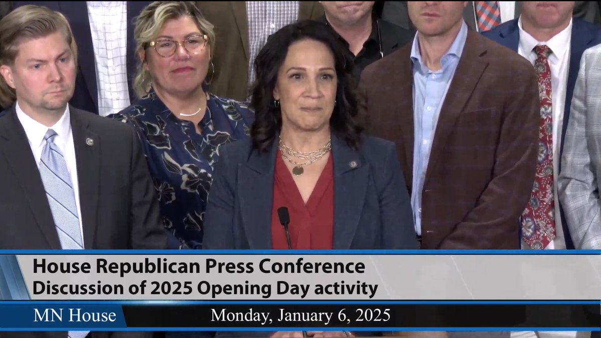 REPUBLICAN POWER GRAB? -- Minnesota GOP House Leader Lisa Demuth does not rule out recall elections or sending law enforcement after Democratic legislators: "Whatever opportunity is out there, if they choose to this, we will explore it and we will act." She also mouths "we do not" when asked if she will seat duly elected Rep. Brad Tabke (DFL). Democrats are pushing for a power-sharing agreement to prevent the GOP from using their temporary, one-seat (67-66) majority to elect a GOP House speaker. Refusing to seat Tabke would result in a 67-65 GOP majority.