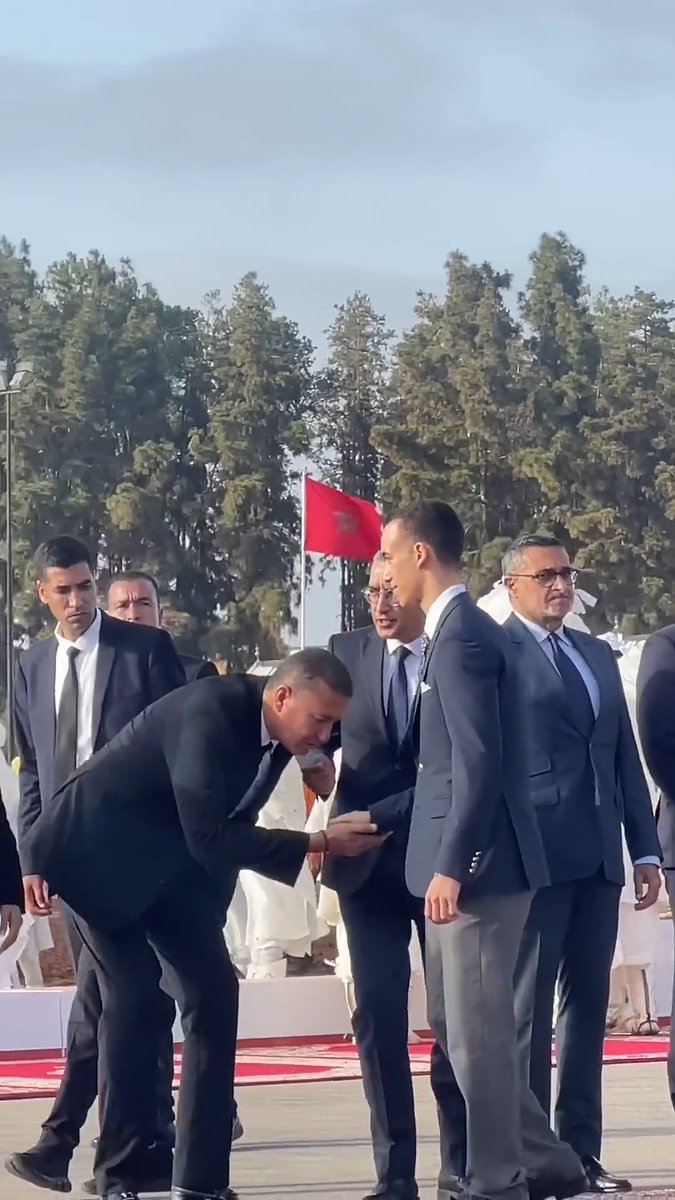 prince moulay hassan of morocco: not a fan of that royal hand kissing tradition