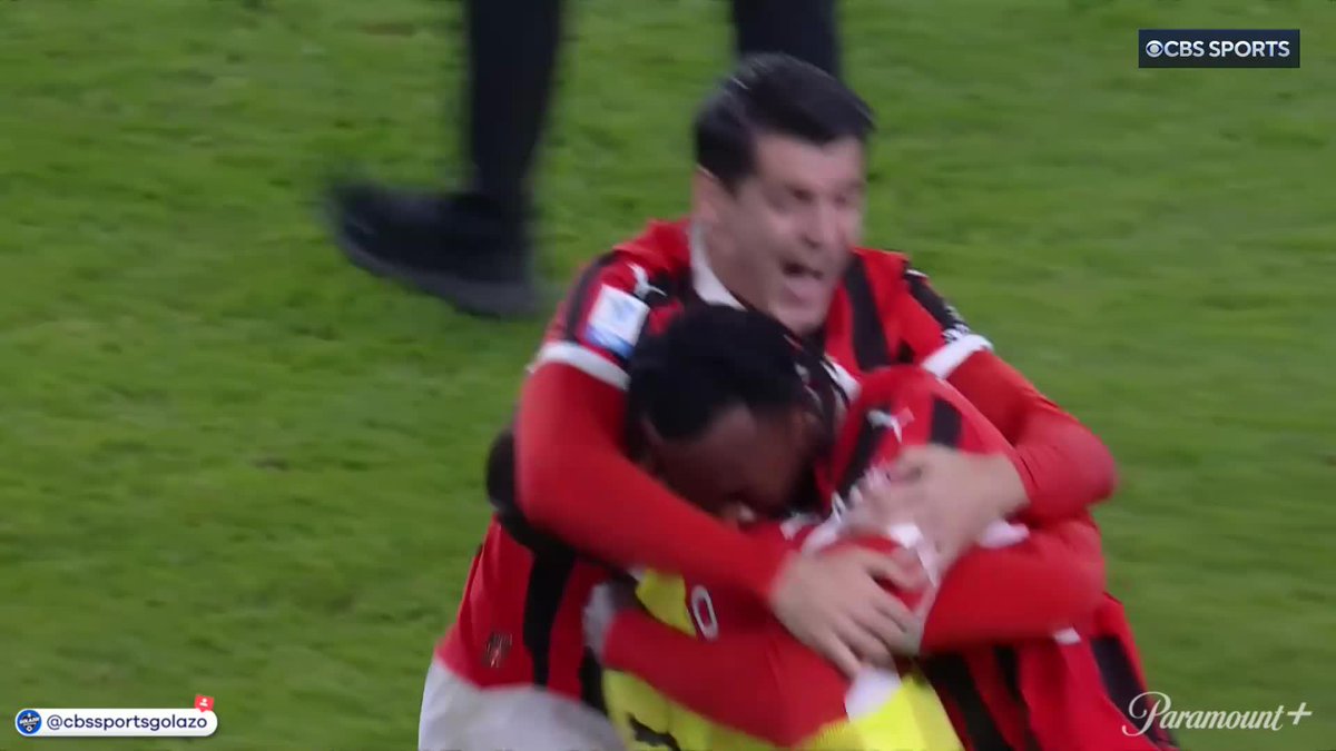 Derby win ✅ Silverware secured 🏆 Look how much it means for Milan 🥹