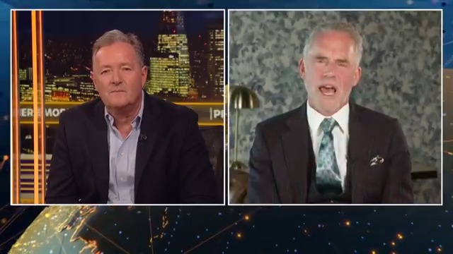 PETERSON: "Everything Trudeau does is an act. You can tell because he started out with the words 'everyone knows I'm a fighter and I don't give up.' " Peterson then drags JT for making it all about himself & for destroying Canada economically.