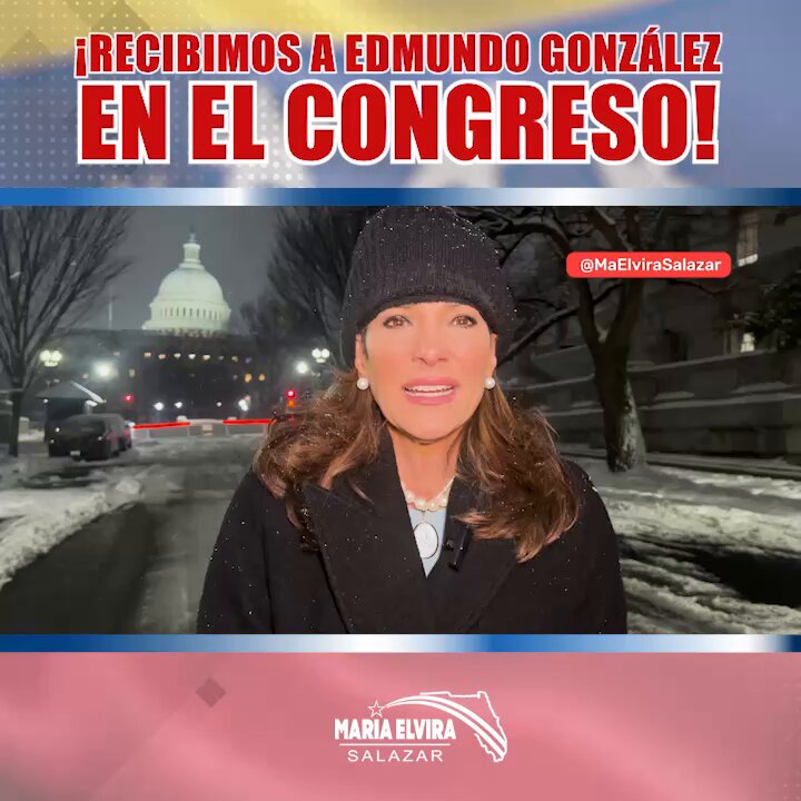 Hoy recibí en Washington al presidente electo Edmundo González González y mi mensaje fue claro: siempre estaremos al lado de la libertad y la democracia en Venezuela. ¡El bravo pueblo venezolano cuenta con nuestro apoyo total! 🇺🇸🇻🇪