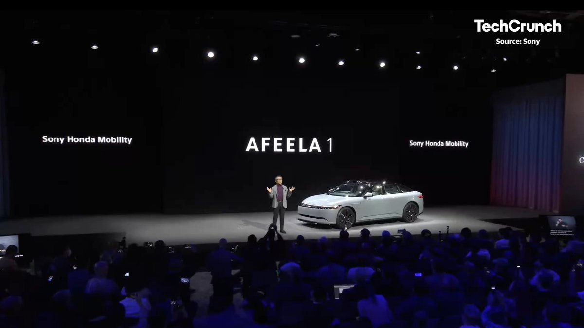 At #CES2025, Sony announced the Afeela 1 electric car will be available for reservations, starting at $89,900