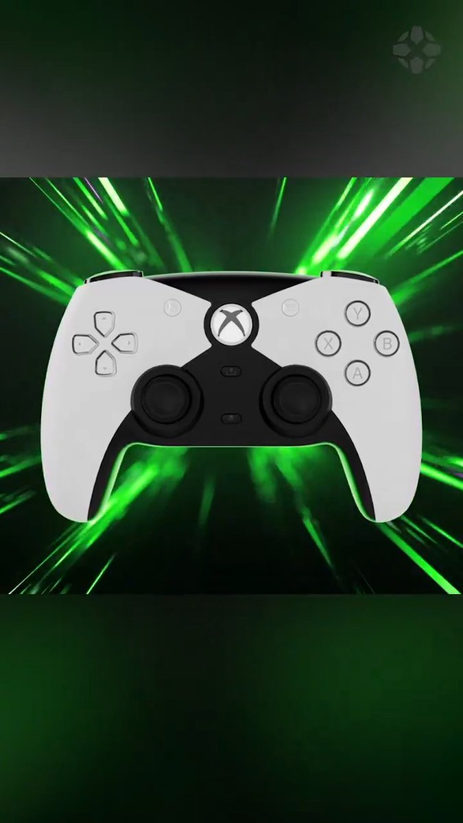 This is a new DualSense-style XBOX controller called "The Competitor" from Hyperkin. #CES2025