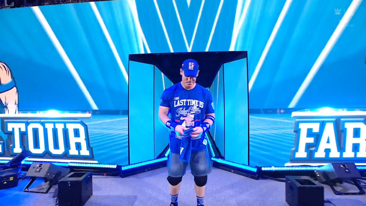 THE LAST TIME IS NOW 😢❤️ The JOHN CENA FAREWELL TOUR has officially begun on #RawOnNetflix.