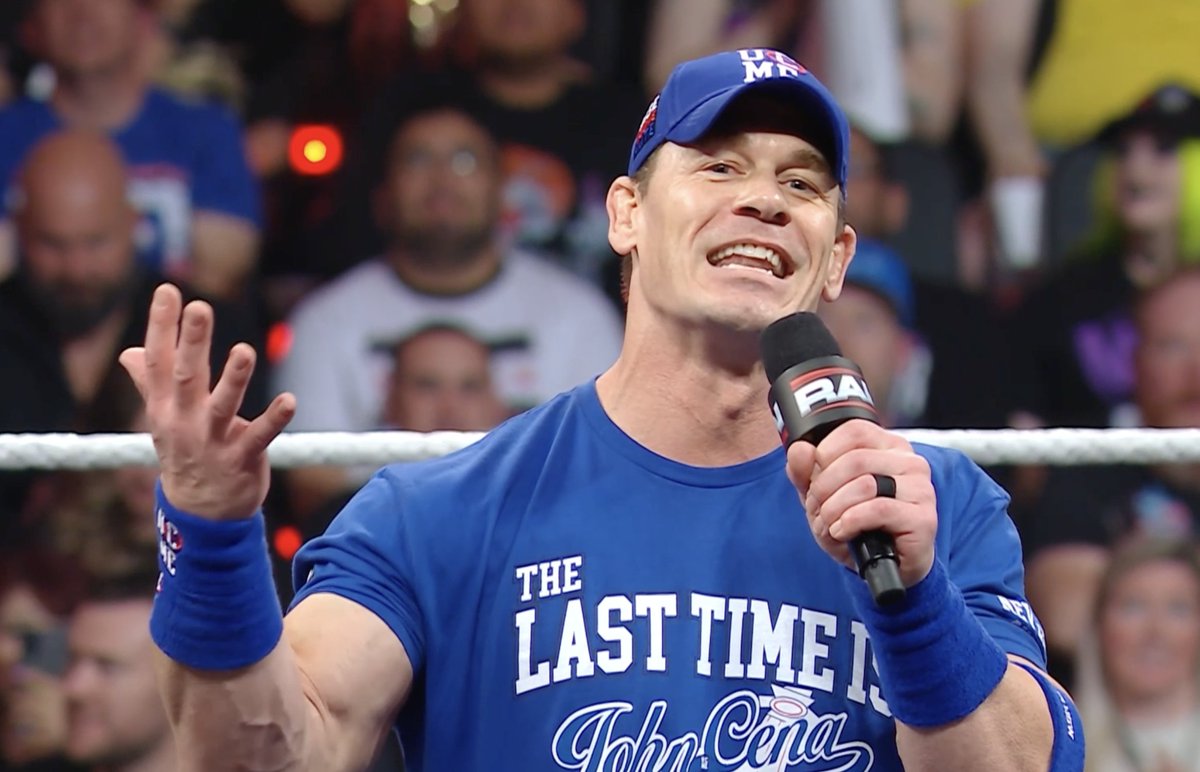 Thank you John Cena #RAWonNetflix