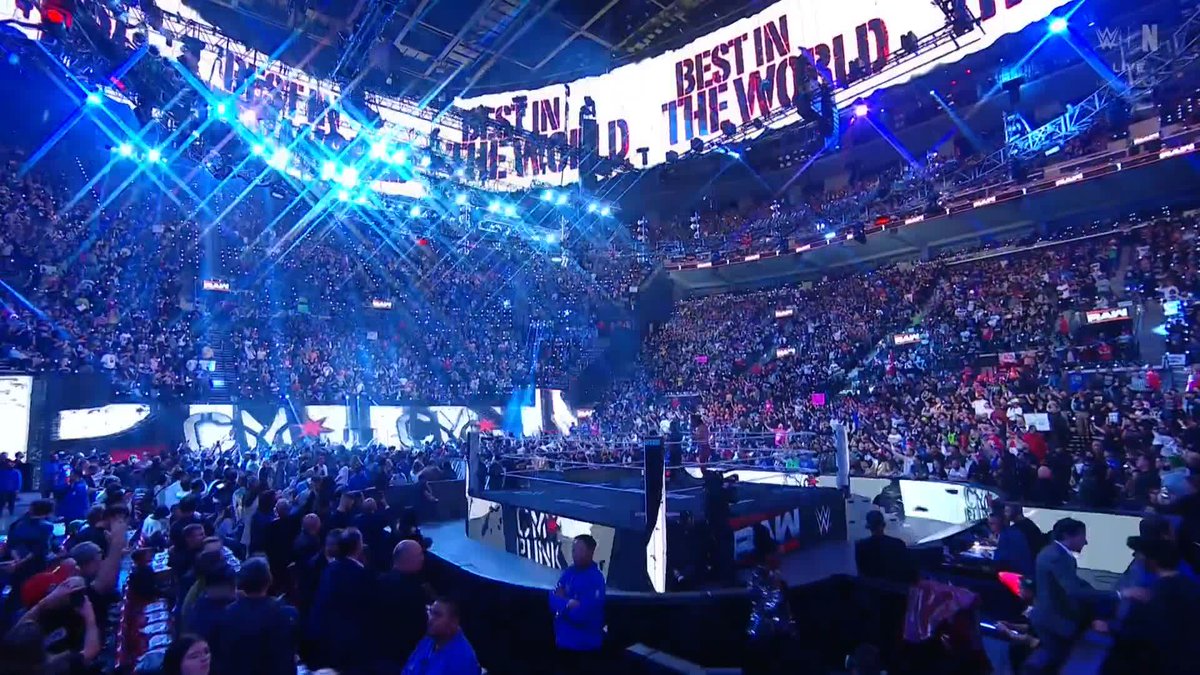 For the first time in a decade, CM PUNK competes on Monday Night Raw! #RawOnNetflix