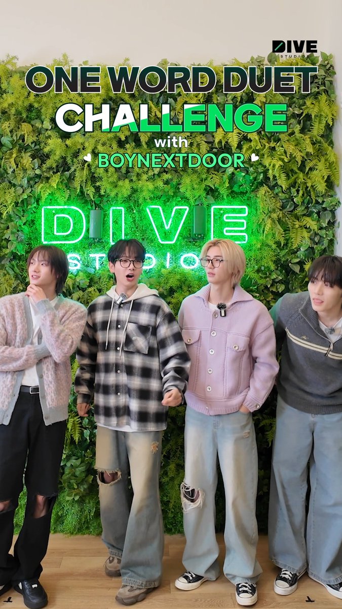 One Word Duet with BOYNEXTDOOR’s newest single #오늘만_I_LOVE_YOU 💙🎤 BOYNEXTDOOR #BOYNEXTDOOR #보이넥스트도어 #BND #IF_I_SAY_I_LOVE_YOU #DIVEStudios