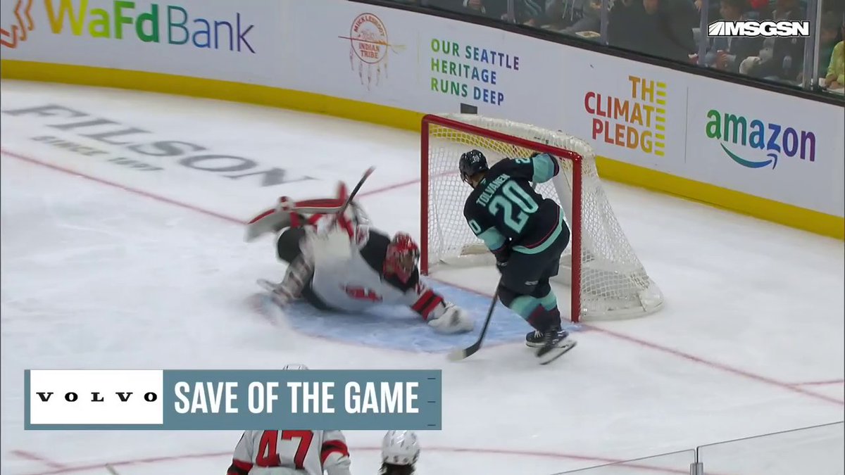 ANOTHER SAVE OF THE YEAR CANDIDATE FROM JACOB MARKSTROM!! 🤯