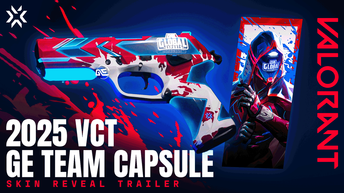 Introducing, the Global Esports VCT 2025 Team Capsule. Coming in your VALORANT Esports Tab - from 9th January onwards. 🥰 #GEFighting #VCT2025 #GEBundle