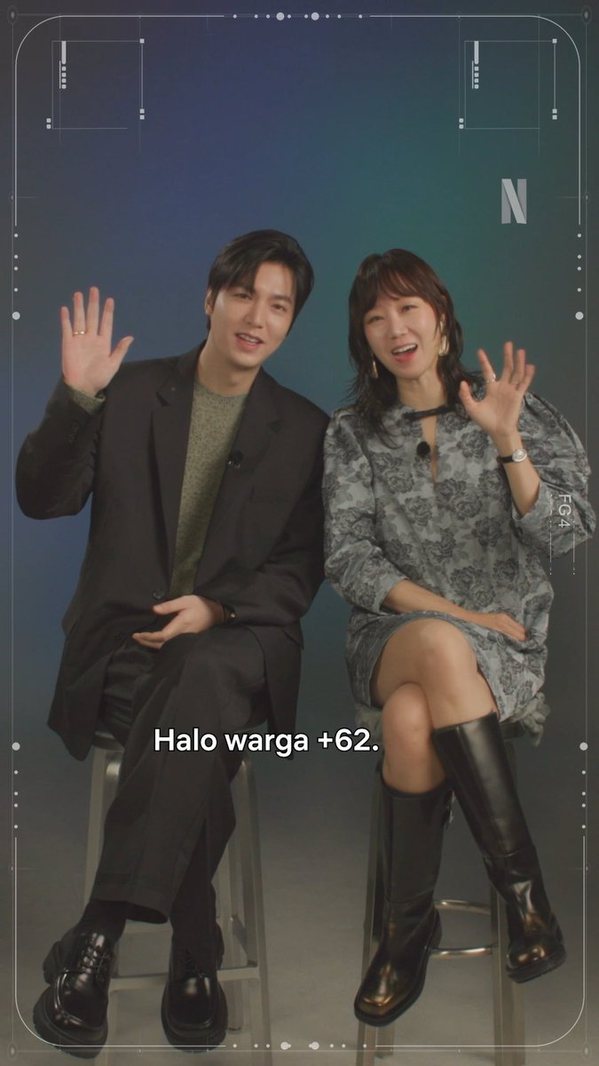 Perhatian warga +62! Dengerin nih pesan spesial dari Lee Min-ho &amp; Kong Hyo-jin! 🚀✨💫