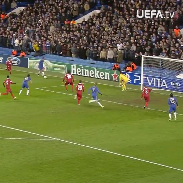 Ridiculous Hazard assist 🤯 #UCL