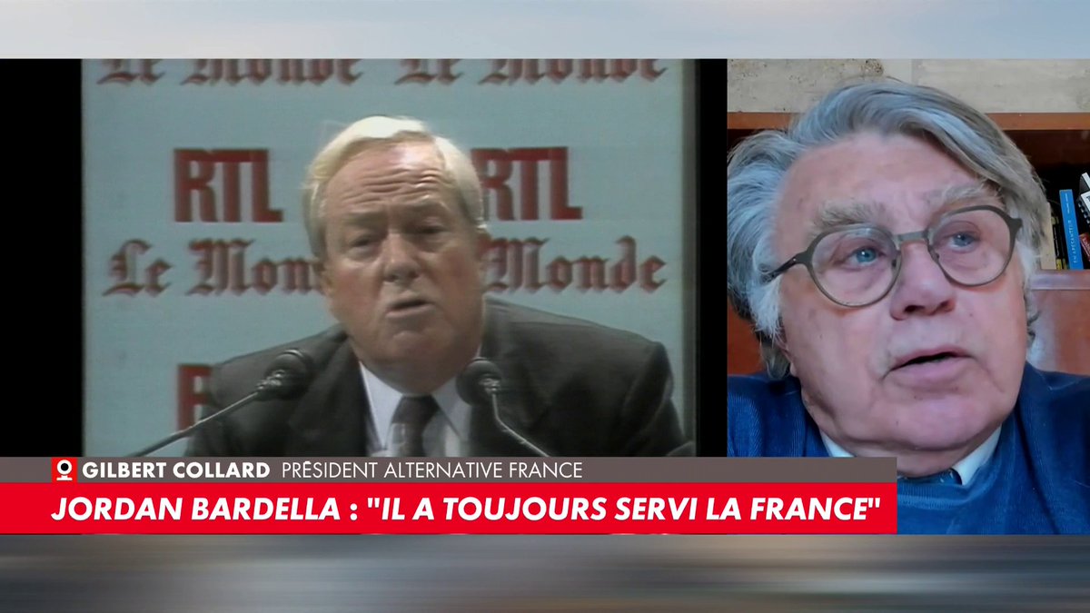 Gilbert Collard rend hommage à Jean-Marie Le Pen, mort à 96 ans : «On a passé notre temps à se fâcher et à se réconcilier» dans #MidiNews