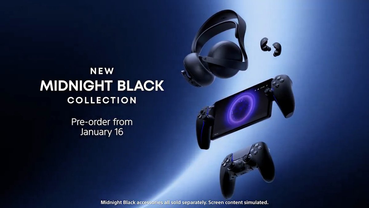 Does it come in black? Yes. Yes it does. The Midnight Black Collection arrives February 20. Pre-orders begin January 16:
