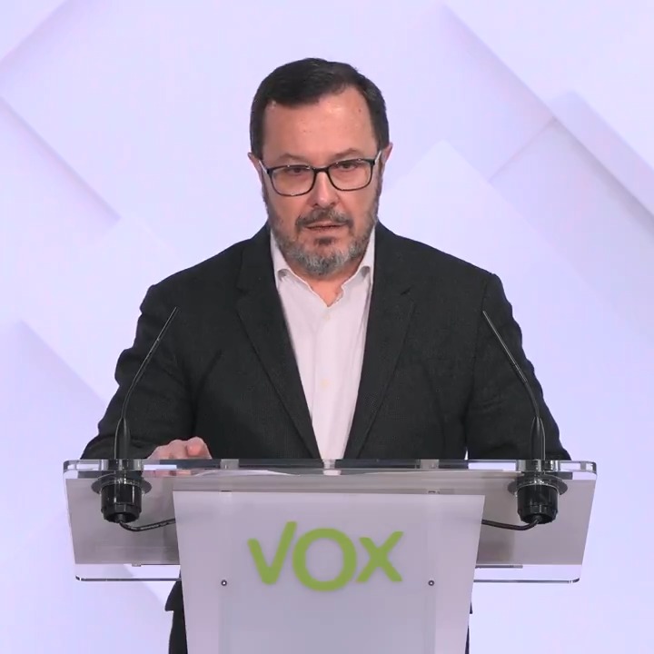 El objetivo principal de VOX en 2025 es sentar a Pedro Sánchez en el banquillo de los acusados. José Antonio Fúster 👏👏👏