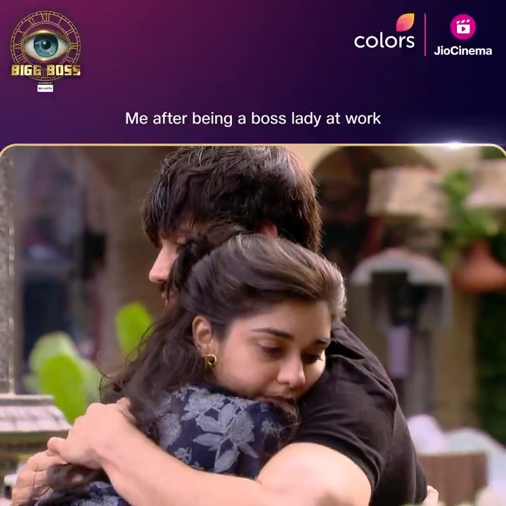 All you need after a long day is that ek insaan 🫂 Dekhiye #BiggBoss18 Colors TV aur #JioCinema par. #BB18 #BiggBoss18onJioCinema #BiggBoss Salman Khan Avinash Mishra Eisha Singh