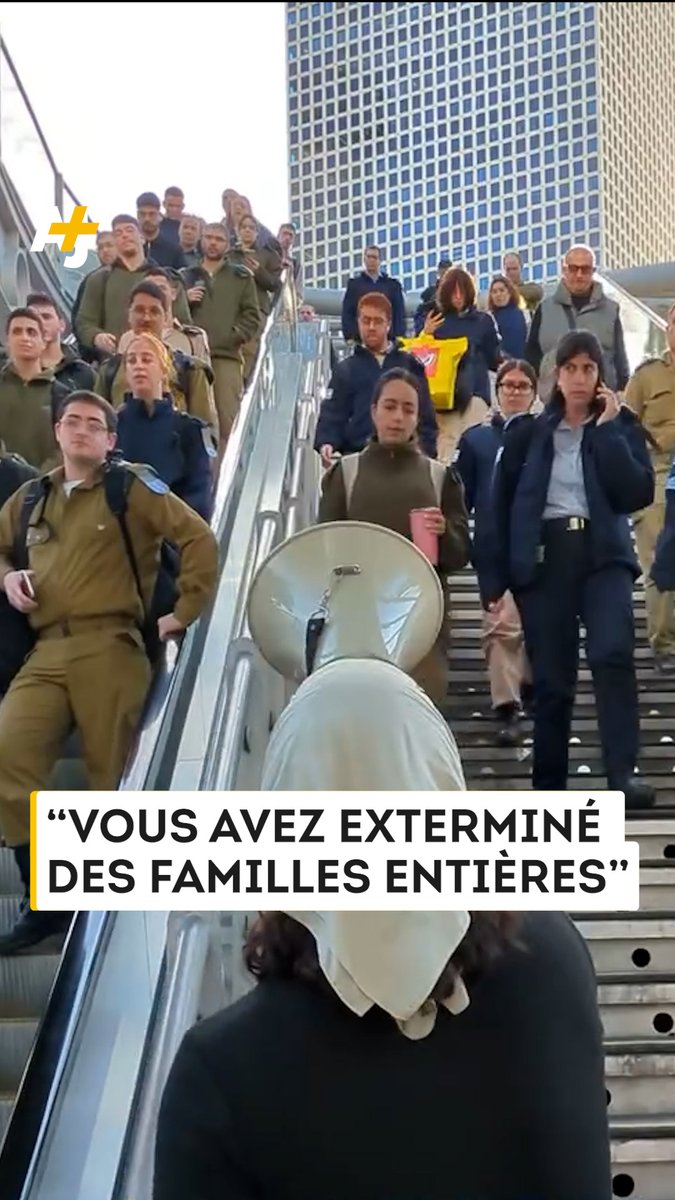 “Vous avez fait couler des rivières de sang.” À Tel-Aviv, des Israélien·nes protestent contre le génocide et interpellent des soldats devant le ministère de la Défense.