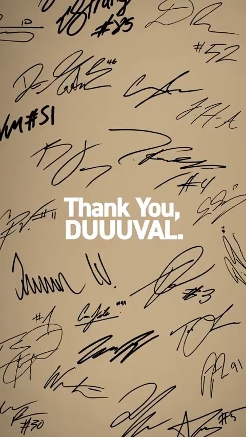 Sincerely yours ✍️ #DUUUVAL