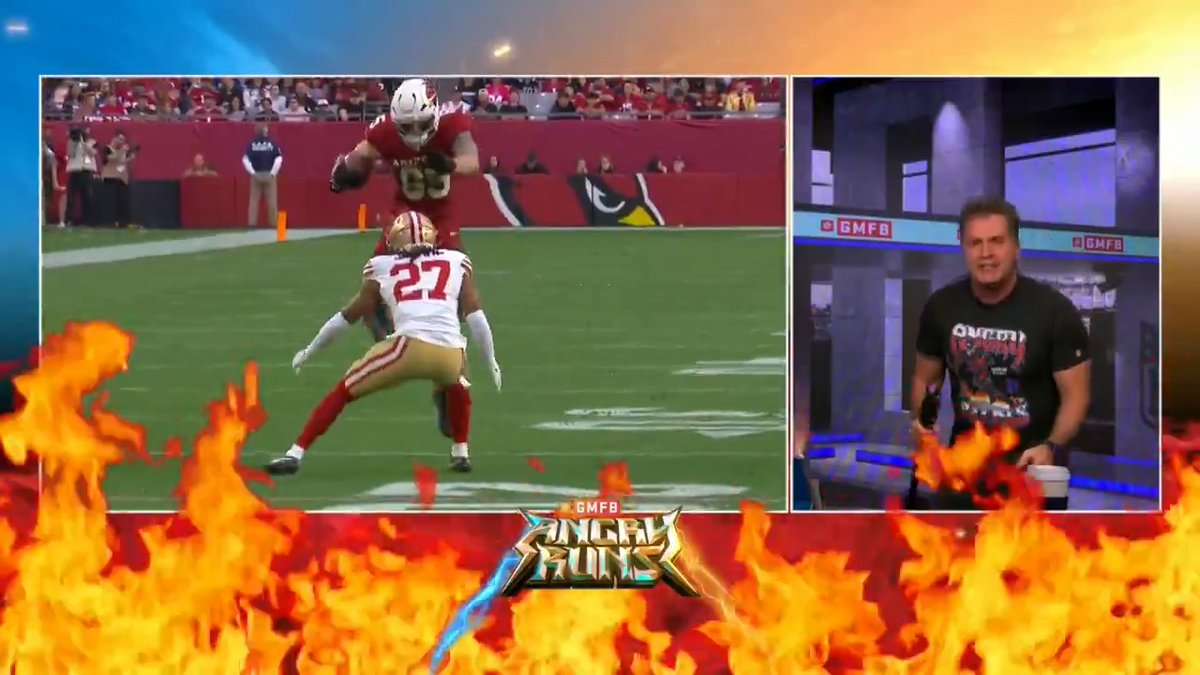 The final scepter of the regular season from Kyle Brandt goes to Trey McBride 😡 Arizona Cardinals