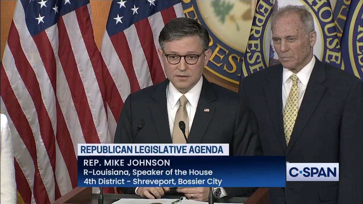 .Speaker Mike Johnson discusses the debt ceiling and entitlement programs: "The Republican Party is not going to cut benefits."