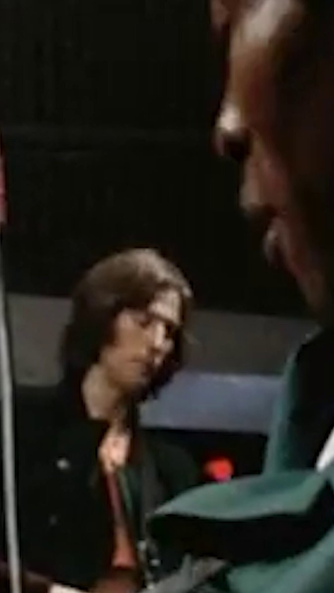 1969 footage of Eric Clapton and Buddy Guy trading riffs.