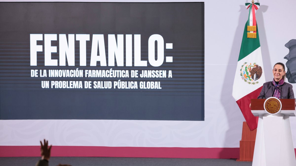 #Miniserie | La presidenta Claudia Sheinbaum Pardo presenta el primer capítulo de “Fentanilo: de la innovación farmacéutica de Janssen a un problema de salud pública global”, que explica cómo esta sustancia aparece por primera vez en 1959 para crear un analgésico en Estados Unidos.