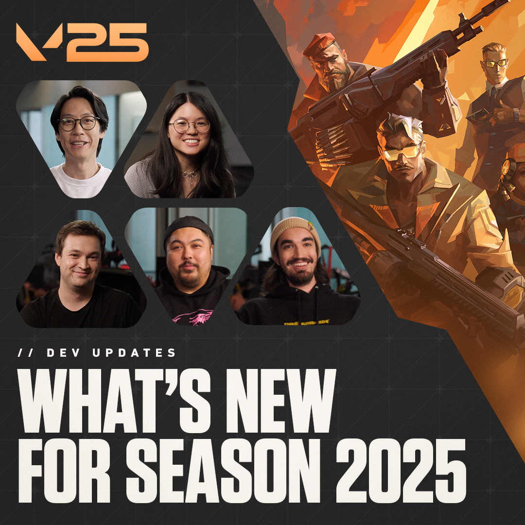 Andy and the dev team are here to welcome you to a new year of VALORANT. Find out what the devs are cooking for the start of 2025 and beyond.