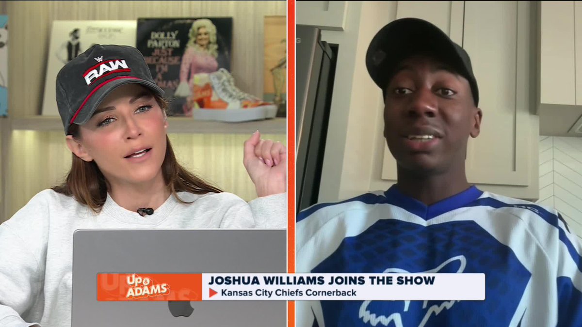 This is NOT an ad... #Chiefs CB Joshua Williams just really loves #HomeGrown in Kansas City 😋🥞🥐🍳 Kay Adams Joshua Williams Kansas City Chiefs | #ChiefsKingdom