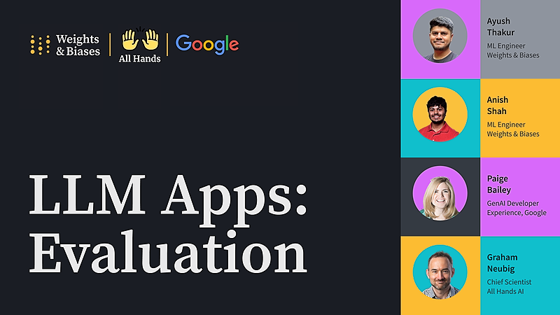 We're excited to announce the LLM Apps: Evaluation course is now LIVE! 🚀 Created in collaboration with guest experts 👩‍💻 Paige Bailey and Graham Neubig, this course equips you with the skills needed to build trustworthy evaluations for your GenAI apps. Ready to skill up? 👇
