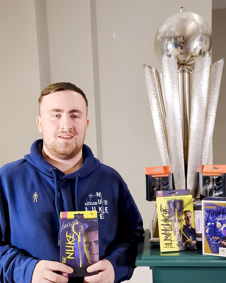 Couldn't not give away some signed Luke Littler bits, could we? ☢️ For your chance to win this signed World Championship Bundle including 3 sets of darts 🤯 simply follow these intructions: 🏆 Like and share this post 🏆 Follow Target Darts 🏆 Tag 1 friend Our winner will be selected from across either Facebook, X, Instagram or TikTok on the 21st January 2025. T&Cs: #TeamTarget