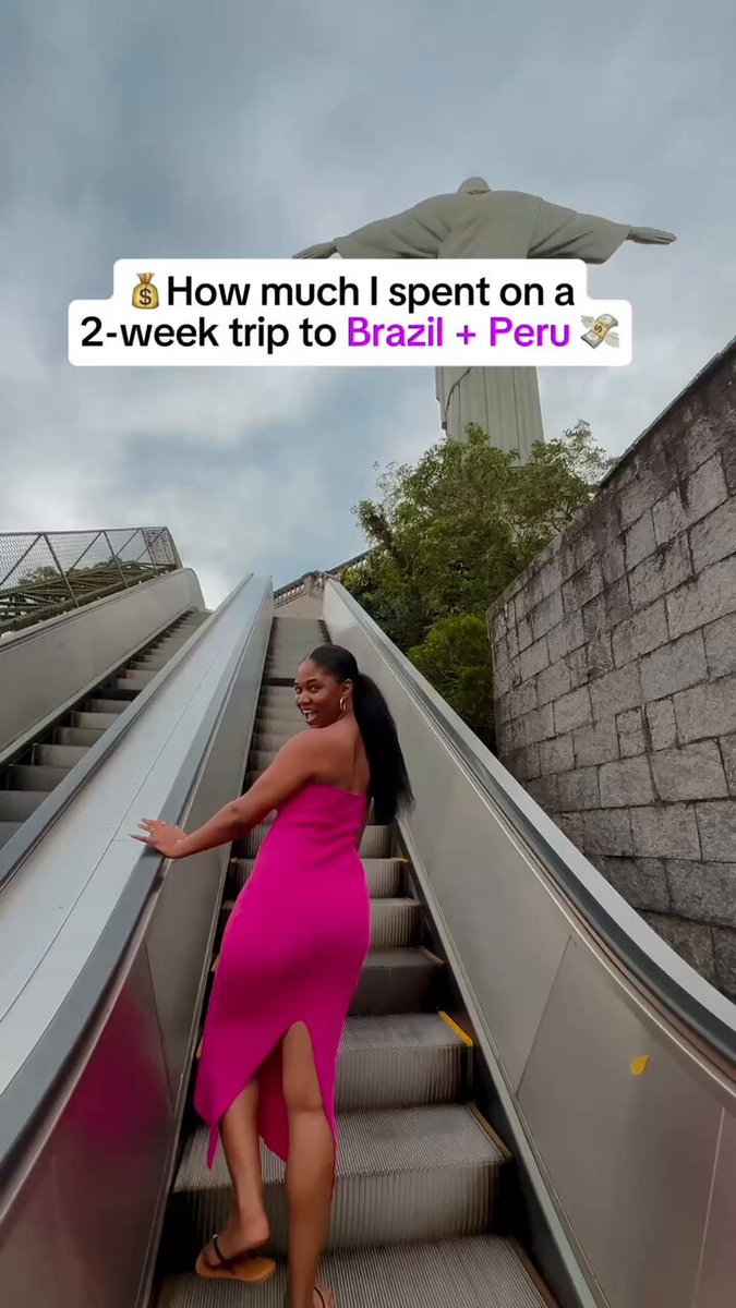 💸Here’s a cost breakdown of my 2-week solo trip to Brazil 🇧🇷 + Peru 🇵🇪. This was the perfect introduction to South America, and I got to see two world wonders in one trip✨