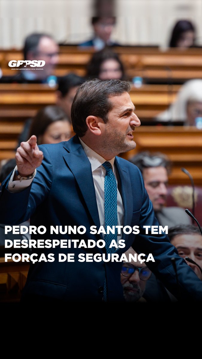 Pedro Nuno Santos tem desrespeitado as Forças de Segurança.